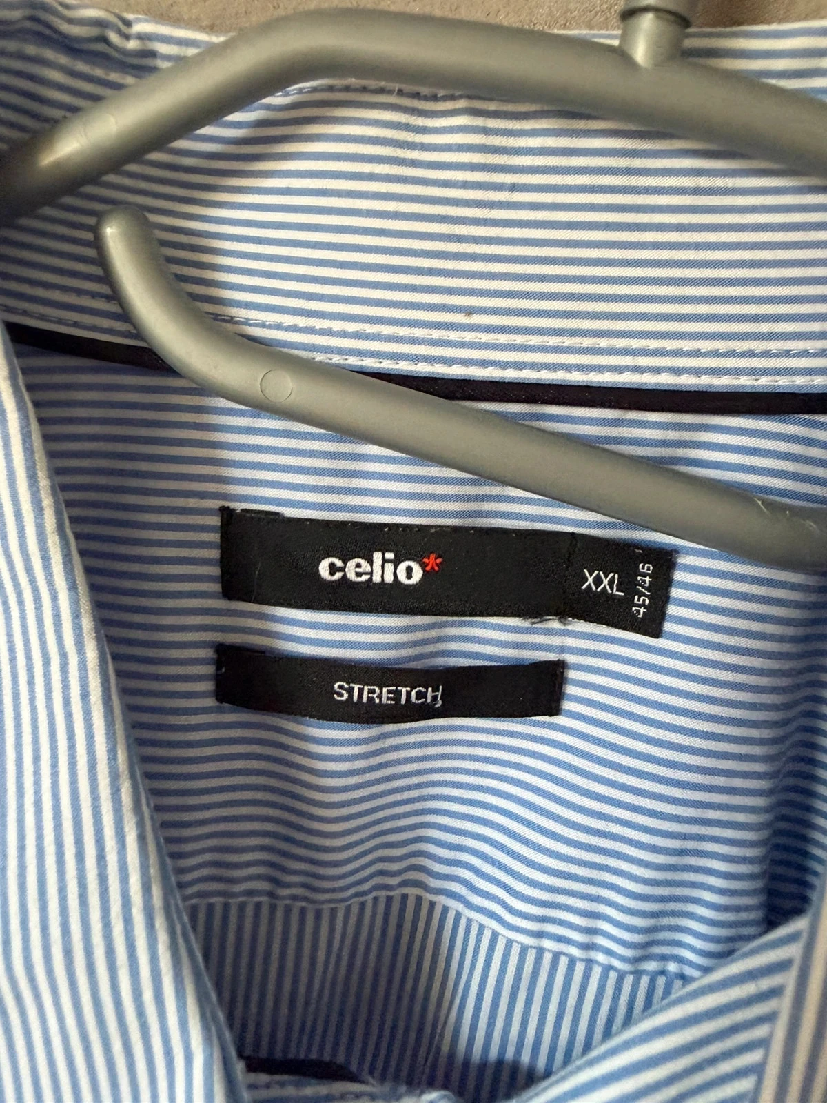 Camisa listrada Celio tamanho xxl – photo 2